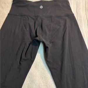 Lululemon Black Capri Leggings